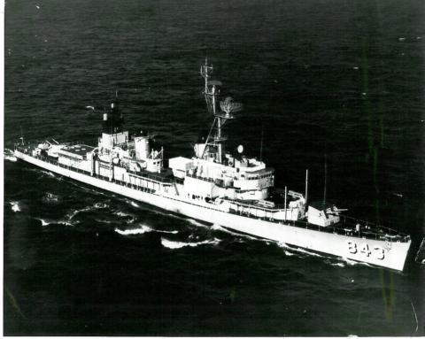 dd uss ship warrington mine navy eaglespeak sunday history diver princeton gulf after strike